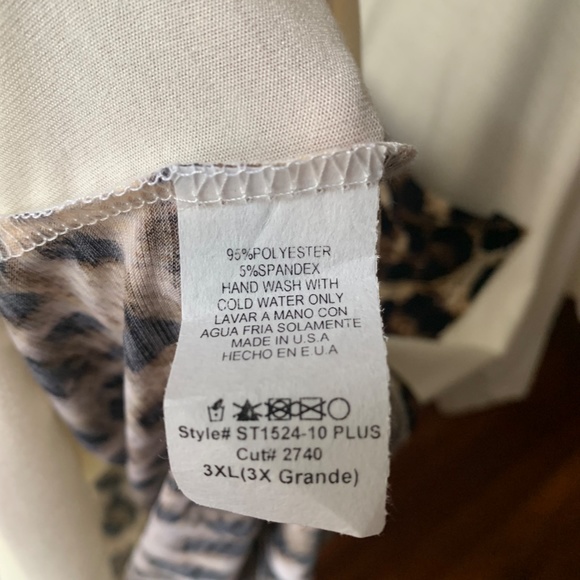 HEIMISH LEOPARD POCKET/BACK TEE - Picture 5 of 5